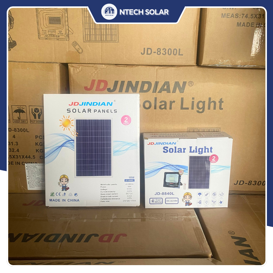 Đèn led năng lượng mặt trời 40W JD-8840L-5