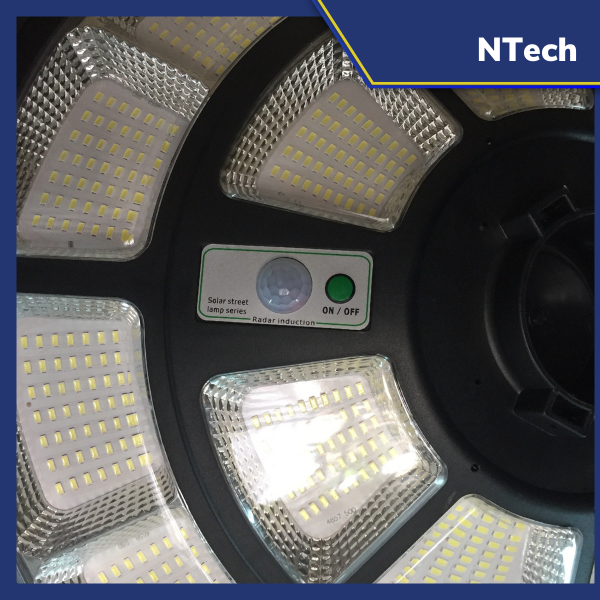 Đèn năng lượng mặt trời đĩa bay – Đèn ufo 1000w Ánh sáng vàng-4