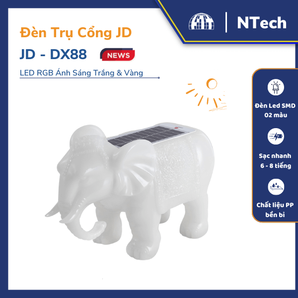 Đèn trang trí sân vườn năng lượng mặt trời JD-DX88