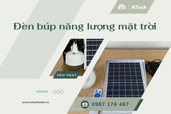 Đèn búp năng lượng mặt trời