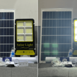 Đèn năng lượng mặt trời bàn chải 300w NT-SS300