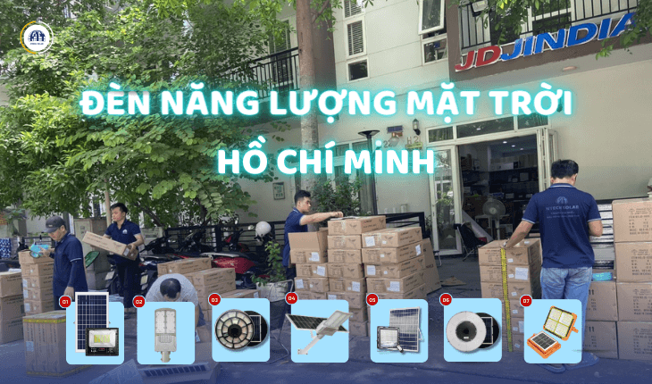 Đèn năng lượng mặt trời Hồ Chí Minh