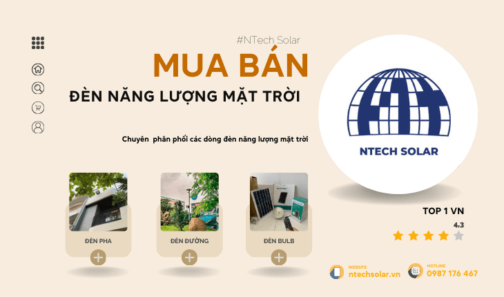 Mua bán đèn năng lượng mặt trời