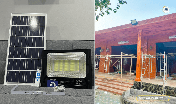 Đèn năng lượng mặt trời solar light 300w NT-SF300