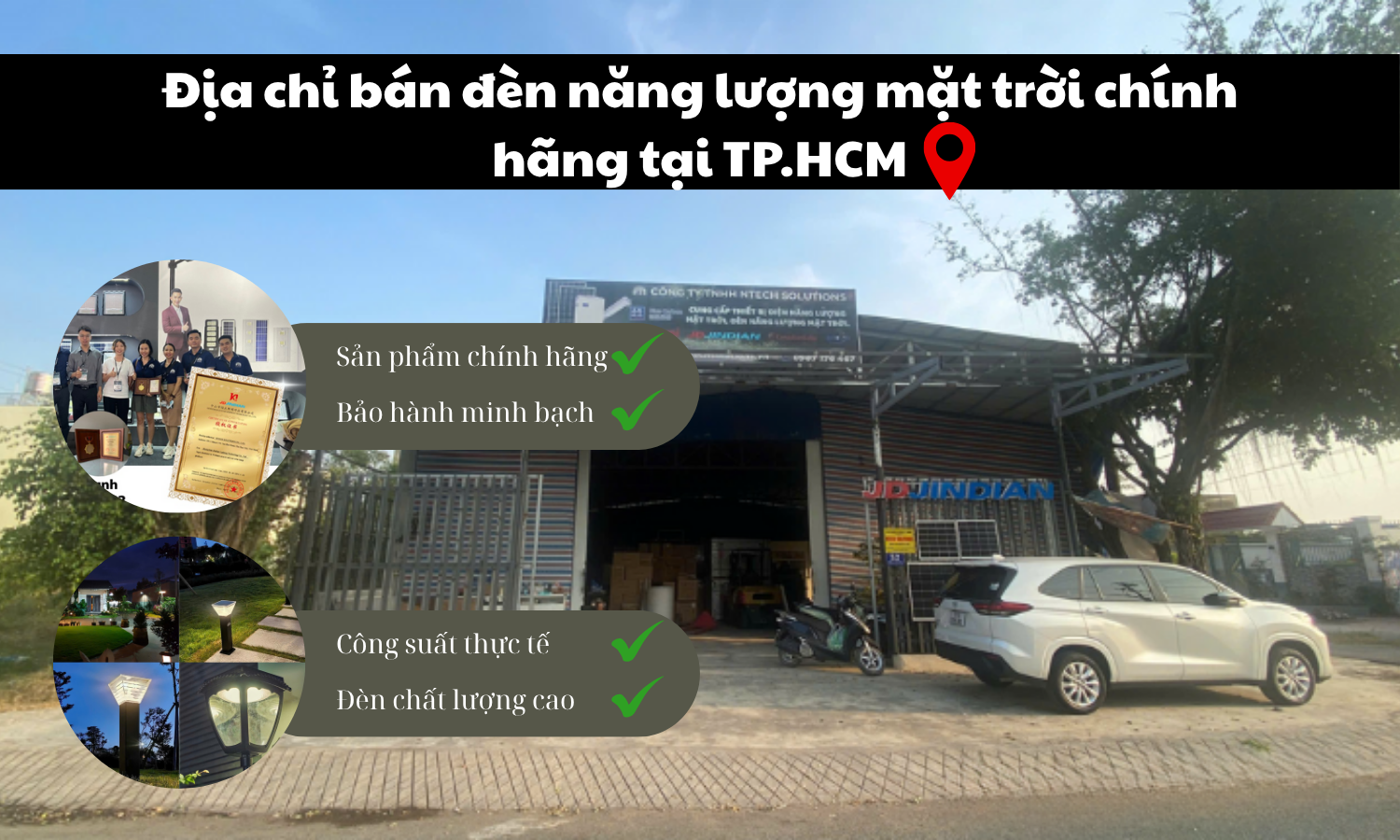 Địa chỉ bán đèn năng lượng mặt trời chính hãng tại TPHCM