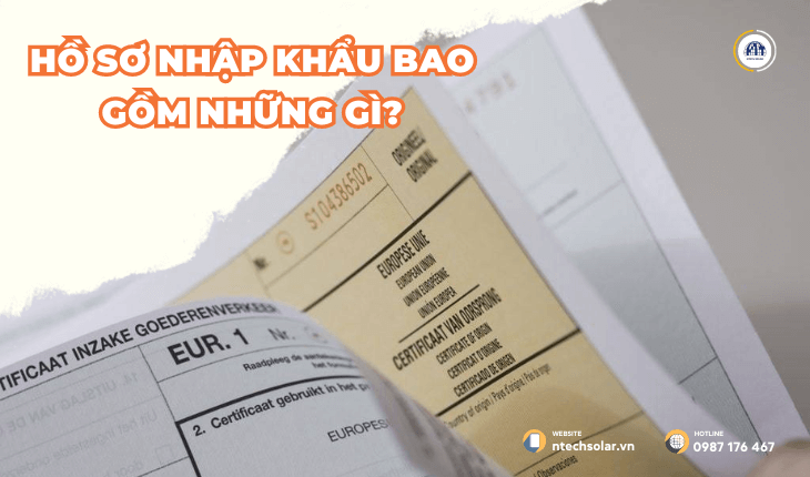 Hồ sơ nhập khẩu đèn năng lượng mặt trời