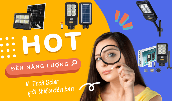 Các mẫu đèn năng lượng mặt trời hot nhất hiện nay