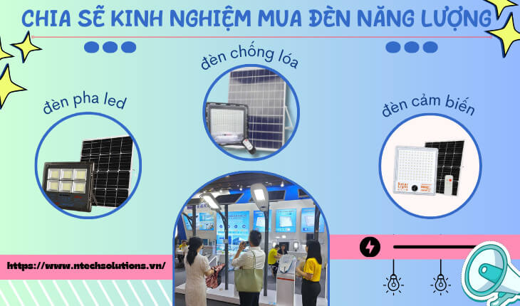 kinh nghiệm mua đèn năng lượng mặt trời