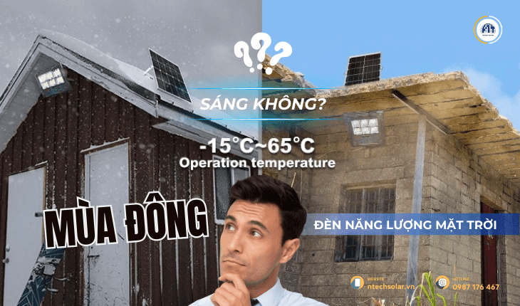 Đèn năng lượng mặt trời mùa đông có sáng không?