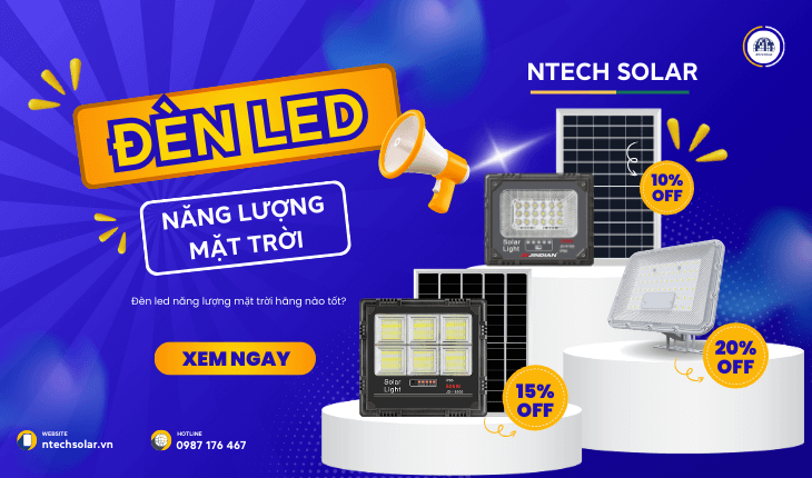 Đèn led năng lượng mặt trời hãng nào tốt?