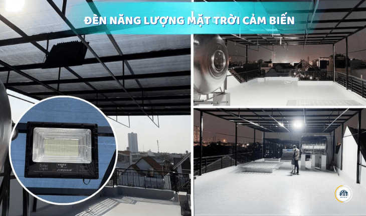 đèn năng lượng mặt trời có cảm biến