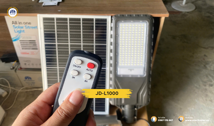 Đèn đường led năng lượng mặt trời JD-L1000
