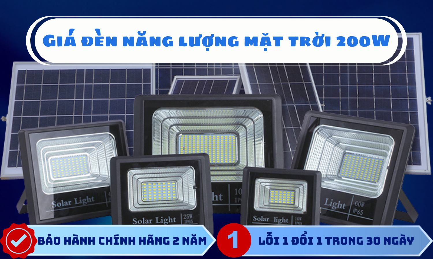 Bảng giá đèn năng lượng mặt trời 200W