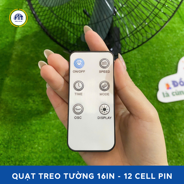 Quạt treo tường năng lượng mặt trời công suất lớn T318-2
