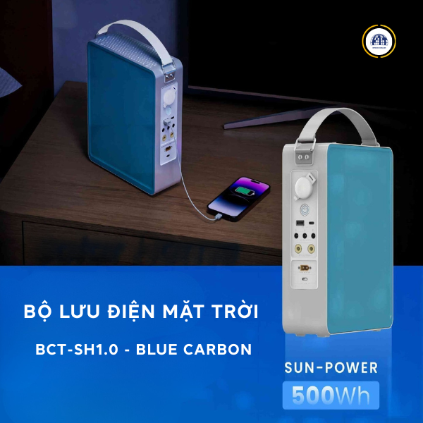 Bộ lưu điện năng lượng mặt trời BCT-SH0.1 Blue Carbon