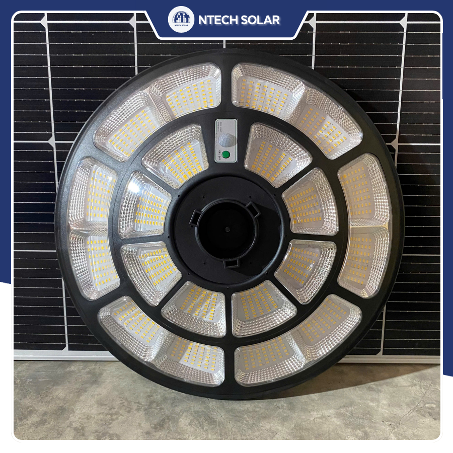 Đèn năng lượng mặt trời đĩa bay – Đèn ufo 1000w Ánh sáng vàng-0